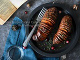 Recette patate douce façon hasselback