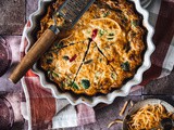 Recette quiche sans pâte facile, brocoli et cheddar