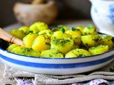 Recette salade de pomme de terre à la salsa Verde