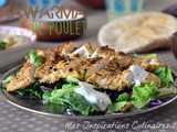 Recette Shawarma de poulet libanais