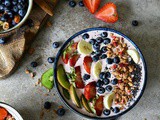 Smoothie Bowl Fraises et Banane