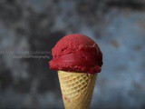 Sorbet à la framboise, recette sans sorbetière