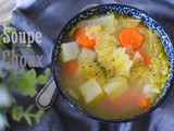 Soupe au choux et aux légumes facile