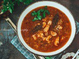 Soupe aux crevettes : Chorba algérienne