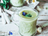 Soupe froide courgettes et menthe