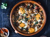 Tajine Kefta aux oeufs, recette marocaine