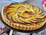 Tarte aux pommes à la crème pâtissière