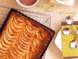 Tarte fine aux pommes {à la pâte feuilletée}