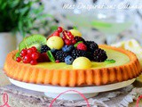 Tarte génoise aux fruits au yaourt