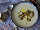 Velouté de topinambours aux girolles