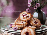Visitandines aux framboises et citron vert, moelleuses et parfumées