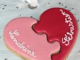 Biscuit Coeur St Valentin à Partager