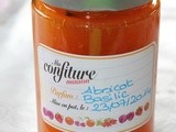 Confiture Abricot-Basilic de Daphné