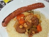 Couscous Poulet, Boeuf et Merguez