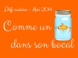 Défi Recettes de de Mai  Bocal  et Bon 1er Mai