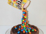 Gravity Cake m&m's