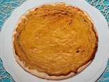 La Tarte au Potimarron, Lardons et Oignons Caramélisés de Marie