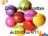 Ma Participation au Concours de Recettes avec Bonbons chez Cop's n Pop