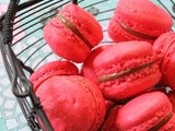 Macarons Fraise Chocolat