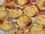 Mini Quiches Poulet/Curry