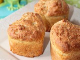 Petits Pains-Muffins au Parmesan et Herbes de Provences