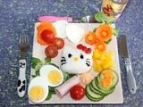 Salade Colorée Hello Kitty