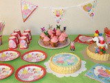 Table Anniversaire Peppa Pig (5 ans de Timéo)