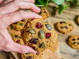 Biscuit à l’okara d’amande et graines de courge