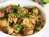 Boulette de boeuf sauce tandoori