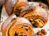 Brioche au chocolat banane et beurre de cacahuète moelleuse