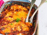 Cannelloni aubergine au poulet et chili