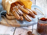 Churros à la patate douce au four