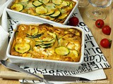 Clafoutis de courgette à la feta