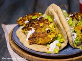 Croquette de légume et naan