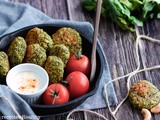 Falafel aux épinards et fêta