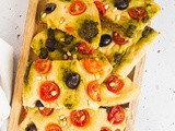 Focaccia facile sans farine blanche