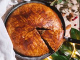 Galette des rois sans frangipane aux noisettes et chocolat