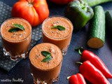 Gaspacho sans pain et sans gluten