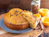 Gâteau à l’orange et pépites de chocolat