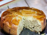 Gâteau aux pommes renversé moelleux