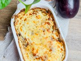 Gratin d’aubergine et boeuf haché