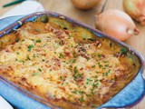 Gratin de cardon au bacon et fromage