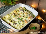 Gratin de chou romanesco au saumon