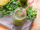 Green smoothie au cresson et aux fruits