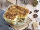 Hachis Parmentier au poulet et champignons