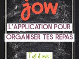 Jow: l’application qui s’occupe de nos repas