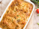 Lasagne de chou romanesco et saumon