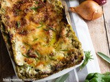 Lasagne de courgette et pesto