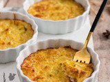 Mini quiche au poireau et butternut