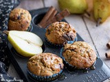 Muffin américain poire chocolat